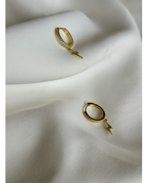 Hoop Earrings with a...