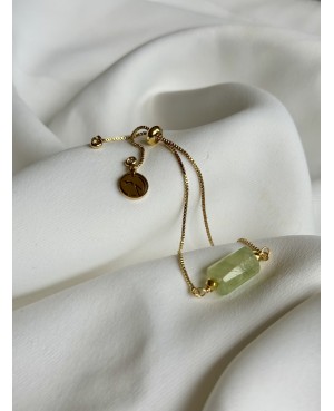 Green Stone Bracelet "Green...