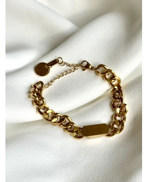 "Golden Tag" Bracelet