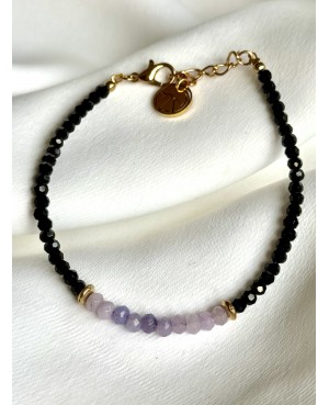 "Black & Lavender Minimal"...