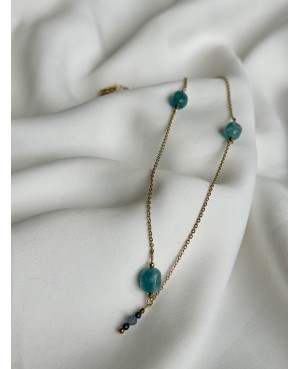 Delicate necklace with a...