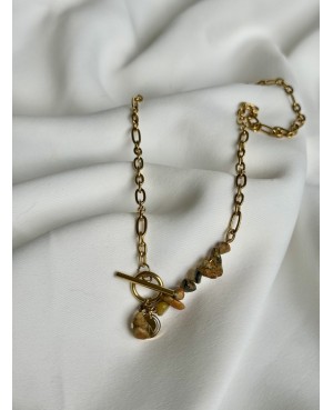 Jasper Necklace on Chain...
