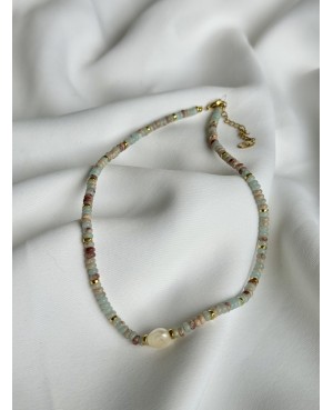 Natural Stone and Pearl...