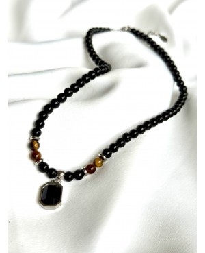 Onyx and Tiger's Eye...
