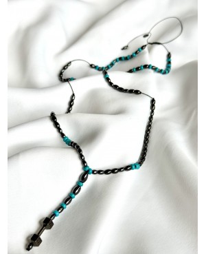 Hematite Necklace with...