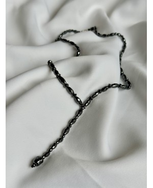 Hematite Necklace with...