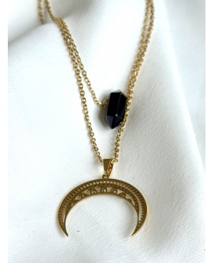 Double Necklace with...