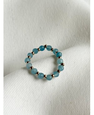 Delicate Blue Quartz Ring