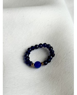 Lapis Lazuli Ring with Gold...