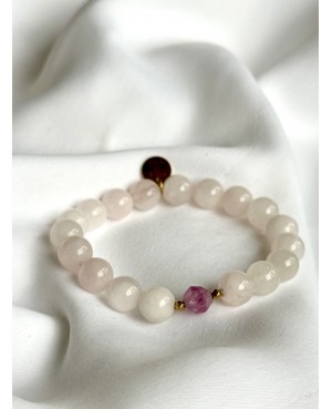 Rose Quartz and Tourmaline...