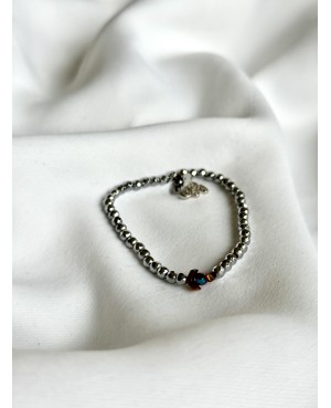 Hematite Bracelet with...