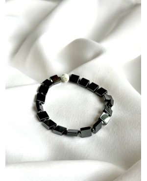 Square Hematite Bracelet