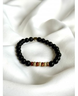 Matte Black Onyx and Jasper...