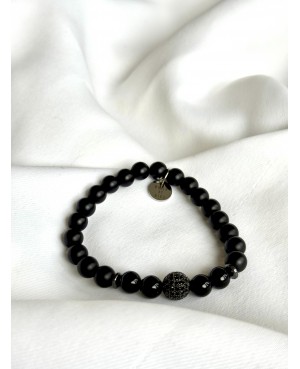 Onyx Bracelet with...