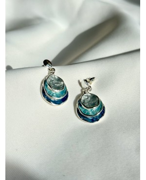 "Ocean Glow" Earrings –...
