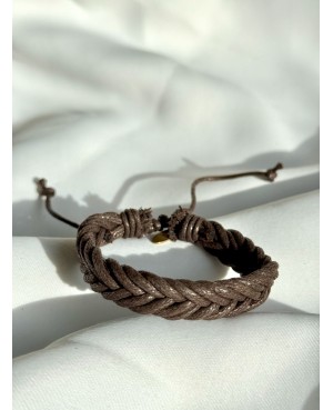 "Brown Braid" Bracelet –...
