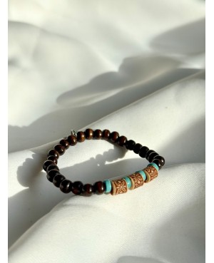 Wooden Bracelet with...